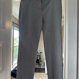 Van Heusen Women's Green/Gray Cropped Stretch Extensible Pants- 12